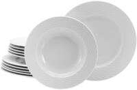 Creatable Tafelservice 12-tlg POLO, Porzellan