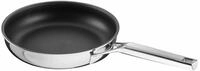 Schulte-Ufer Bratpfanne 24 cm QUASAR, silber, Edelstahl