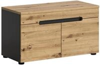 MID.YOU Sitzbank CANU, Eiche Artisan, Holznachbildung