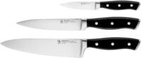 Zurbr&uuml;ggen Messer Set 3 tlg. ACCENT, schwarz, Metall