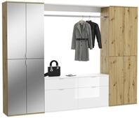 MID.YOU Garderobenkombination PROJEKT X, Eiche Artisan,...