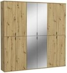 MID.YOU Garderobenschrankkombination PROJEKT X, Eiche Artisan,...