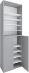 VCM Schuhschrank LONA XL, grau, Holznachbildung