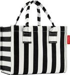 Reisenthel Daily Shopper XS SUMMERSTRIPES BLACK, schwarz/wei&szlig;,...
