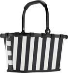 Reisenthel Carrybag XS SUMMERSTRIPES BLACK, schwarz/wei&szlig;, Polyester