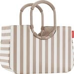 Reisenthel Loppshopper L FRAME SUMMERSTRIPES COFFEE, Coffee, Polyester