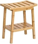 Zeller Present Hocker mit Ablage, natur, Bambus