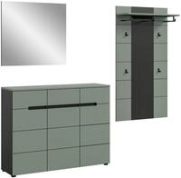 MID.YOU Garderobenkombination CANU, gr&uuml;n, Holznachbildung