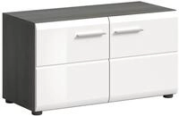 MID.YOU Sitzbank SALSA, silber, Holznachbildung
