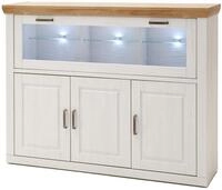 Landscape Highboard BREGENZ, Pinie, Holznachbildung