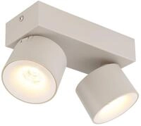 Globo Lighting LED-Strahler RAE, sand, Materialmix