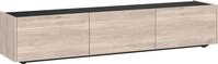 Voleo TV-Lowboard CANTORIA, Eiche s&auml;gerau/sonoma, Holznachbildung
