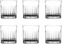 RCR Italia Whiskybecher 6er-Set MAORI, transparent, Glas