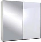 Z2 Schwebet&uuml;renschrank 2-t&uuml;rig HALLE, Holznachbildung