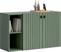 MID.YOU Sitzbank STATION, gr&uuml;n, Holznachbildung