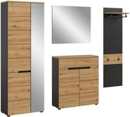MID.YOU Garderobenkombination CANU, Eiche Artisan, Holznachbildung