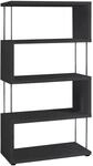 Z2 Standregal STICKS, schwarz, Holznachbildung
