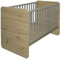 MyBaby Babybett LILLY, grau, Holz