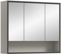 MID.YOU Spiegelschrank BAGNO, Kaschmir, Holznachbildung