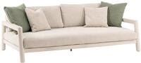Zebra Loungesofa 3-Sitzer COZY LOUNGE, taupe, Stoff