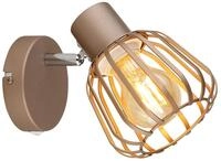 Globo Lighting Strahler OLIN, kaffee, Metall