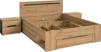 MID.YOU Schlafzimmer-Set CANU, Holznachbildung