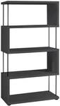 Z2 Standregal STICKS, anthrazit, Holznachbildung