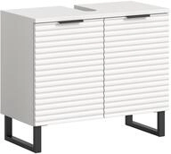 MID.YOU Waschbeckenunterschrank RIFF, Holznachbildung