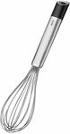 GEFU Schneebesen PRIMELINE, 28 cm, schwarz/ silber, Edelstahl