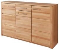 Linea Natura XL-Schuhschrank NATURE ONE, kernbuche, Teilmassiv