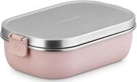LE CREUSET Lunchbox Shell Pink ON THE GO, pink, Edelstahl