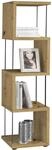 Z2 Standregal STICKS, eiche, Holznachbildung