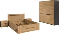 MID.YOU Schlafzimmer-Set CANU, Holznachbildung