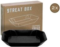 Creatable Box 2-tlg STREET FOOD, schwarz, Steinzeug