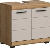 MID.YOU Waschbeckenunterschrank SCOUT, eiche, Holznachbildung