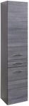 XORA Hochschrank FLORIDA, grau, Holznachbildung