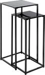 Zurbr&uuml;ggen Blumens&auml;ule, schwarz, Metall