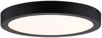 PAULMANN LED-Panelleuchte ABIA 2, schwarz, Kunststoff