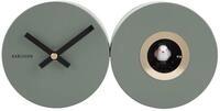 KARLSSON Cuckoo Clock Matt Jungle Green, gr&uuml;n, Stahl