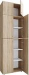 VCM B&uuml;roschrank LONA, Eiche s&auml;gerau/sonoma, Holznachbildung