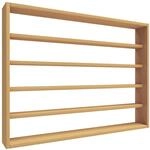 VCM K&uuml;chenregal ESALDI, buche, Holznachbildung