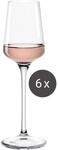 Leonardo Grappaglas 6er-Set PUCCINI, klar, Kristallglas