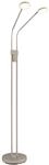Globo Lighting LED-Stehleuchte SILVIO, sand, Materialmix