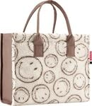 Reisenthel Daily Shopper SMILEY TEDDY CHOCOLATE, Polyester