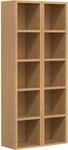 VCM Sammelregal MEGOSA, buche, Holznachbildung