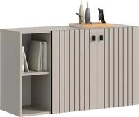 MID.YOU Schuhschrank STATION, Kaschmir, Holznachbildung