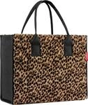 Reisenthel Daily Shopper LEO FAKE FUR, leopard, Polyester