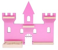 VCM Boarti Tonieregal - Schloss, pink, Holznachbildung