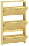 VCM Schuhschrank SULOS, eiche, MDF