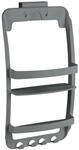 Wenko Badregal UNIVERSAL, grau, Kunststoff